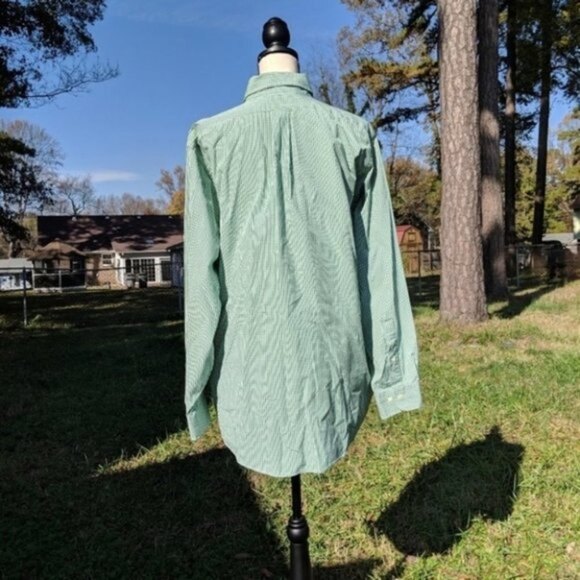 Brooks Brothers Checkered Button Down shirt 17-4/5 - Picture 3 of 5